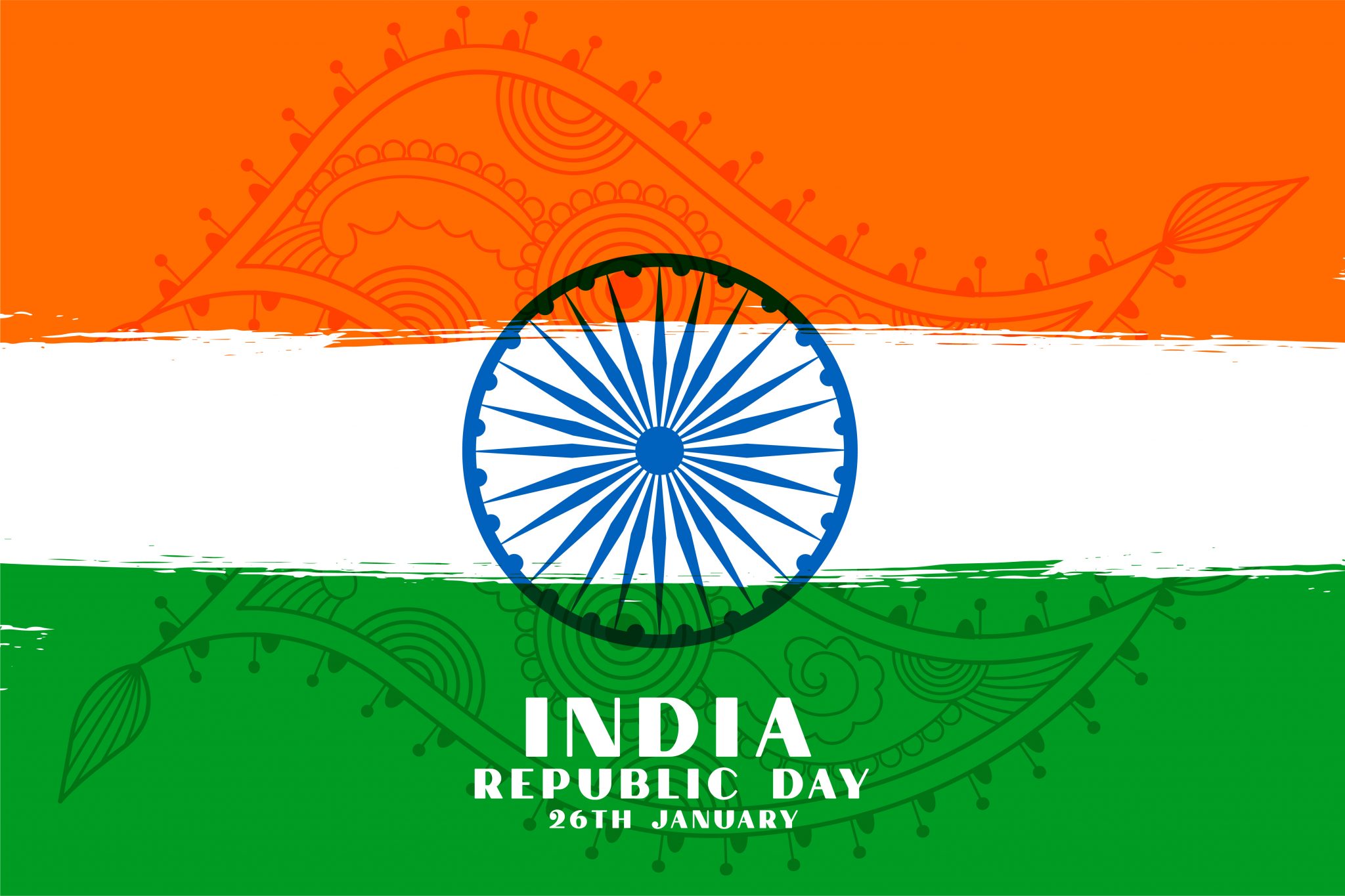 День Республики Индия открытка